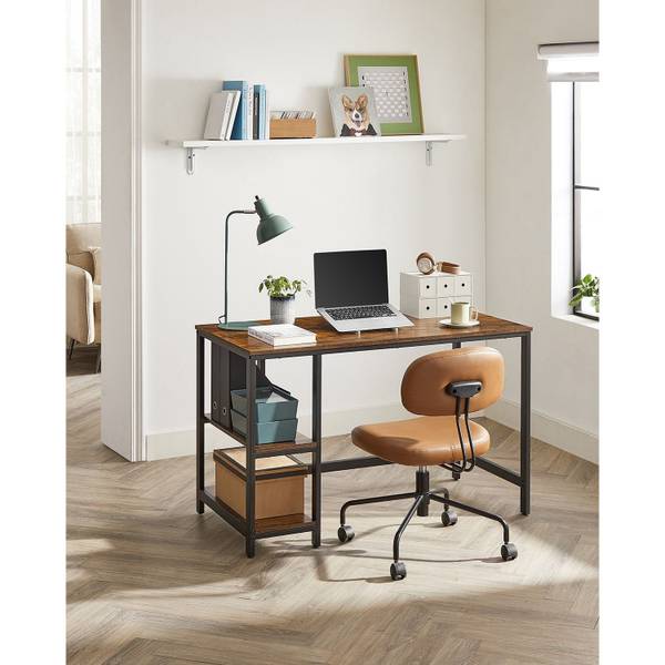 Bureau Yaoundé bruin - metaal - 120 x 75 x 60 cm