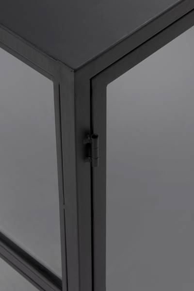 Sideboard  11309 Schwarz - Metall - 120 x 85 x 40 cm