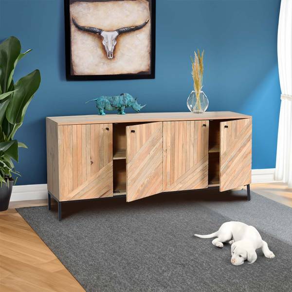 Sideboard L95 Beige - Mango - 176 x 79 x 42 cm