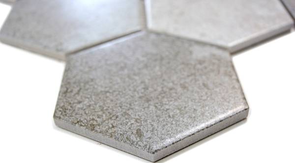Mosaikfliesen 11F-0204 Grau - Keramik - 30 x 26 x 26 cm