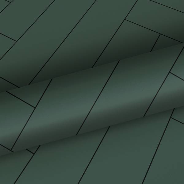 Tapete 139222 Grün - Fleece - 53 x 1005 x 53 cm