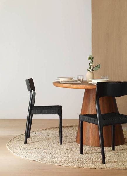 Stühle  11279 4er-Set Schwarz