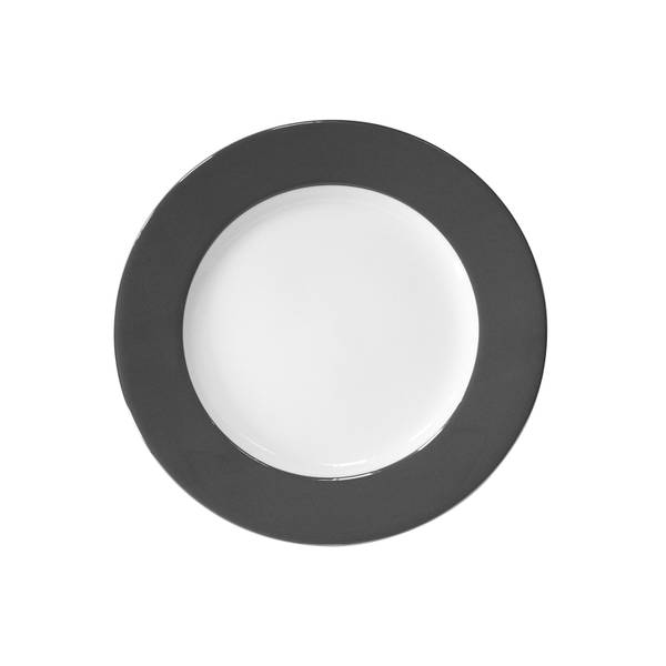Platzteller MOMENTS Grau - Porzellan - 1 x 1 x 1 cm