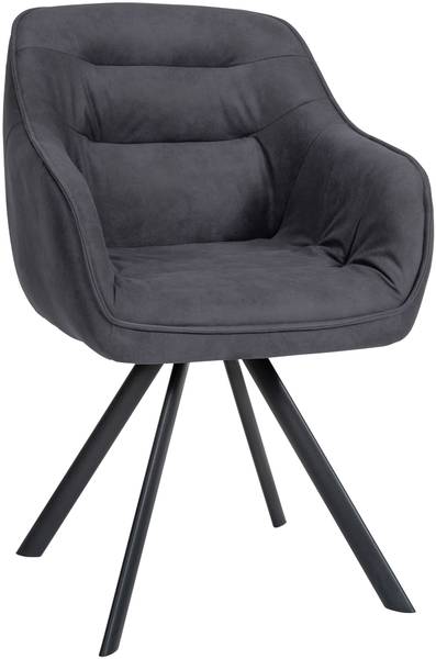 chaise salle à manger Russel Noir