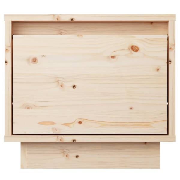 Table de chevet 3013347 lot de 2 Marron - Pin - 35 x 32 x 34 cm