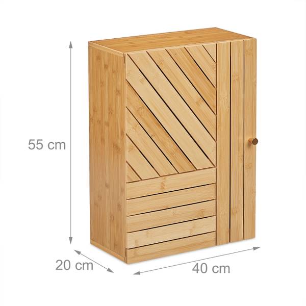 Bad Hngeschrank aus Bambus kaufen | home24