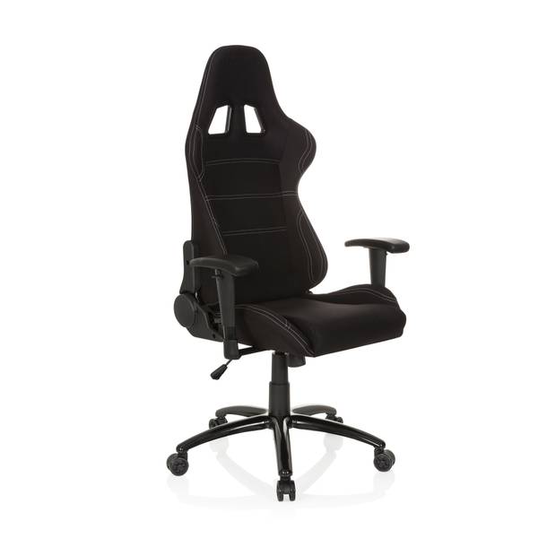Gamingstuhl GAME FORCE Schwarz - Polyester - 72 x 140 x 63 cm