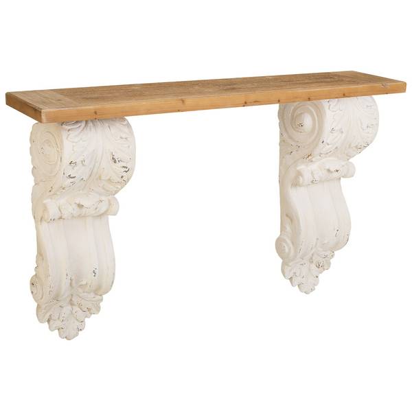 Flurtisch 4523351639 Weiß - Holzwerkstoff - 153 x 93 x 33 cm
