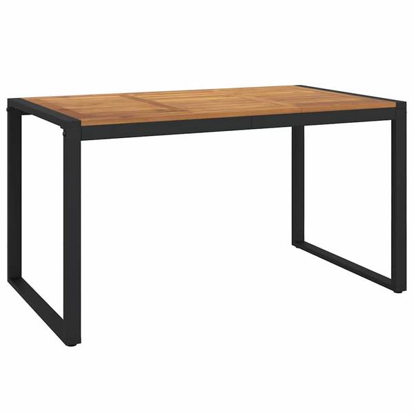 Gartentisch 3028517 Braun - Akazie - 80 x 75 x 140 cm