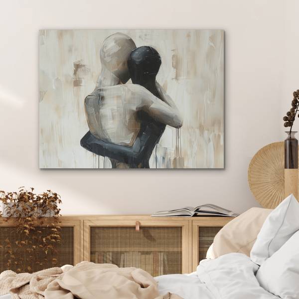 AKUSTIKBILD Liebe 80 x 60 cm