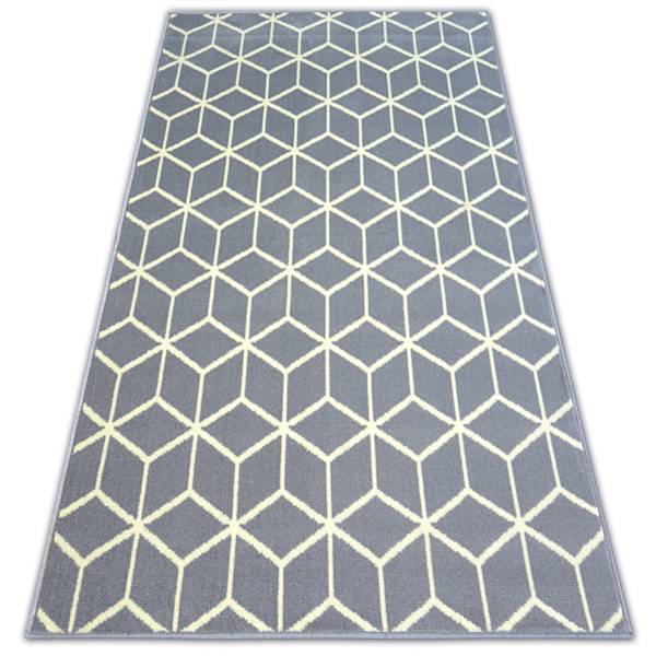 Tapijt P12909 grijs - polypropeen - 185 x 1 x 270 cm