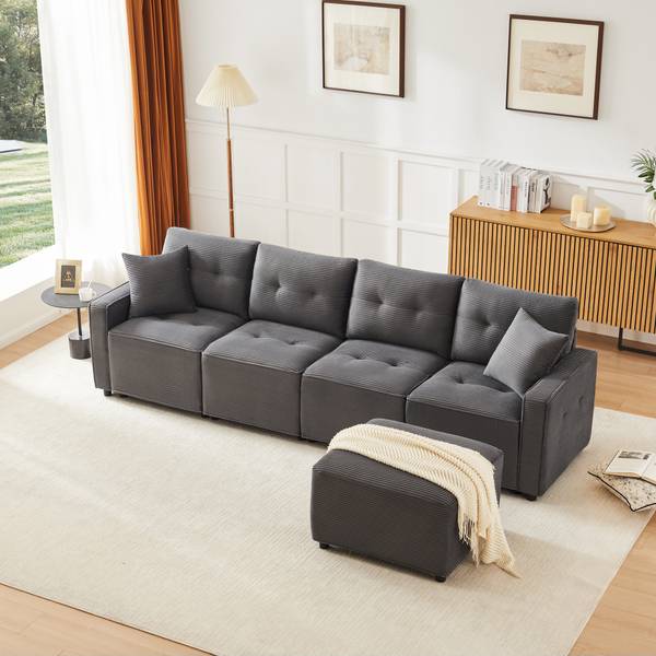 Ecksofa CHANGE Ⅳ Grau