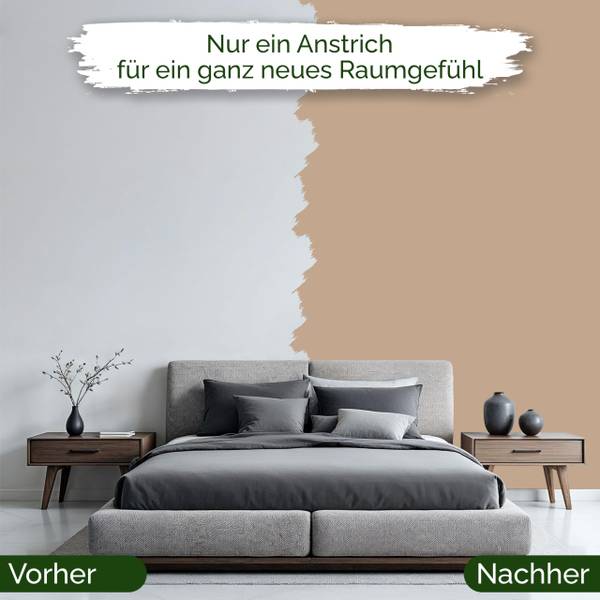 Wandfarbe   Amber Stone Beige - Harz - 19 x 23 x 19 cm