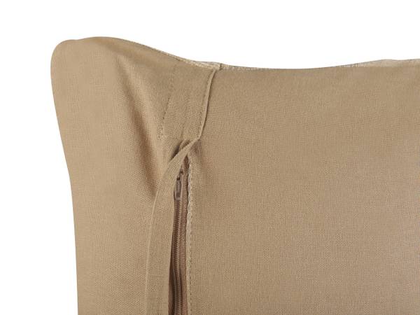 Coussin décoratif LUINA Beige - Fibres naturelles - 30 x 10 x 70 cm
