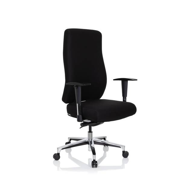 Bürostuhl FORCOM Schwarz - Polyester - 65 x 130 x 69 cm
