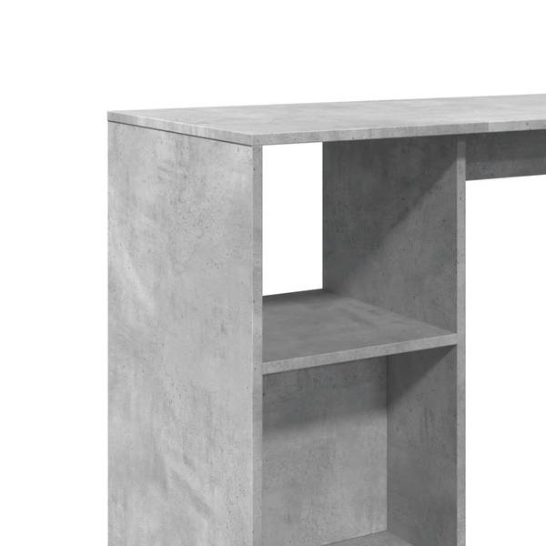Bartisch XT9539 Grau - Holzwerkstoff - 46 x 104 x 124 cm