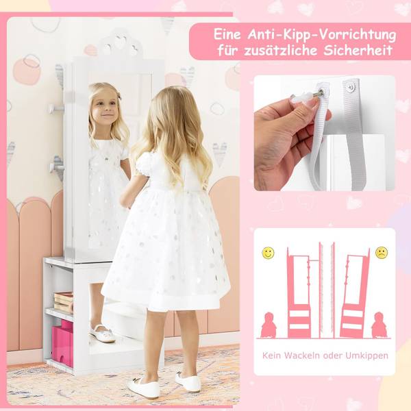Schmuckschrank TK32538 Weiß