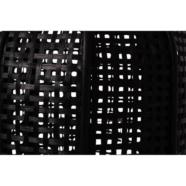 Laterne MACY Schwarz - Metall - 32 x 43 x 32 cm