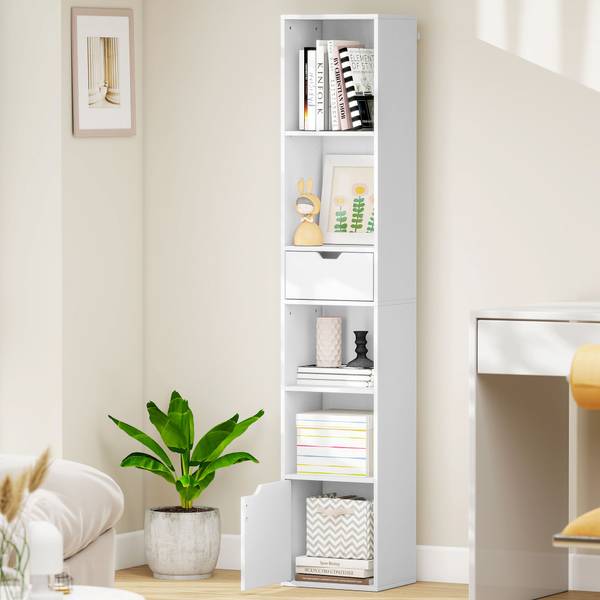Bücherregal 836-631V90WT Weiß