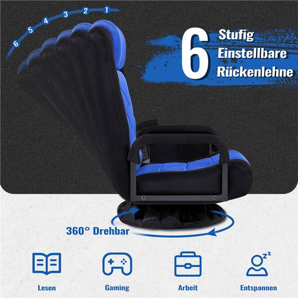 Gamingstuhl ARJ30 Blau