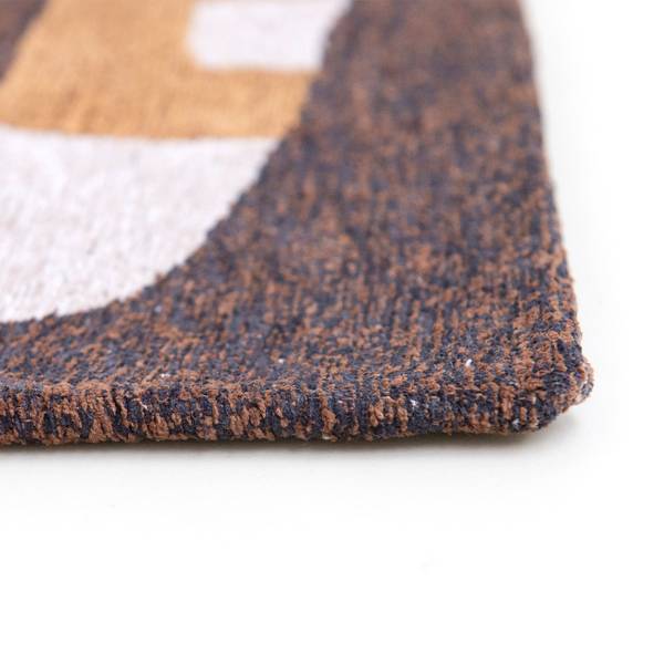 Teppich Craft Kuba Bison Grau - Textil - 240 x 1 x 340 cm