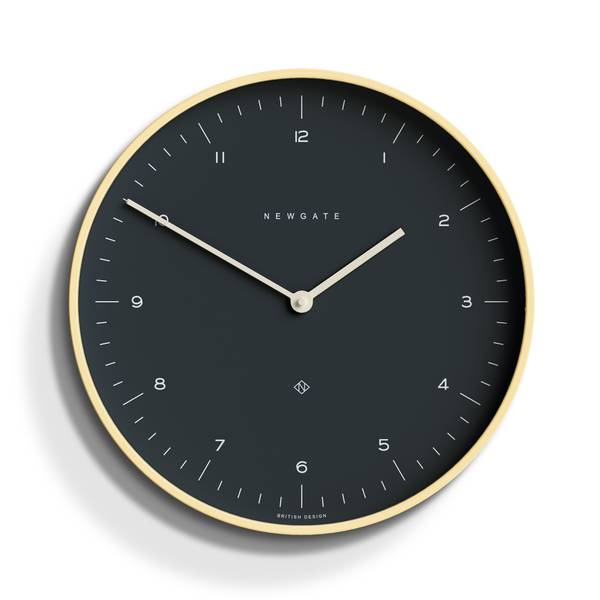 Wanduhr Mr Clarke Medium Dunkelgrau