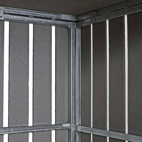Mülltonnenbox Erweiterung J28 Grau