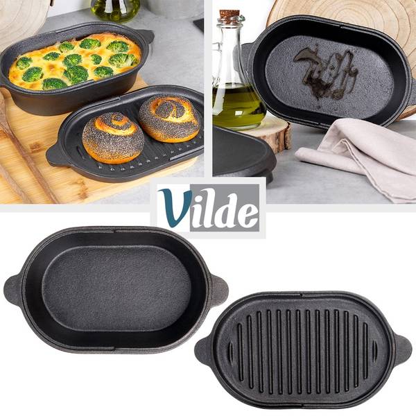 Ofenform 279053 Schwarz - Metall - 16 x 6 x 28 cm