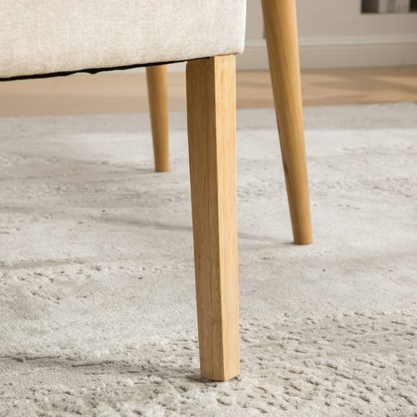 Esszimmerstühle BenchAir 2er-Set Beige - Chenille - 63 x 92 x 45 cm