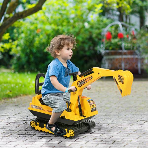 Bobbycar 370-123 Gelb - Kunststoff - 24 x 59 x 78 cm