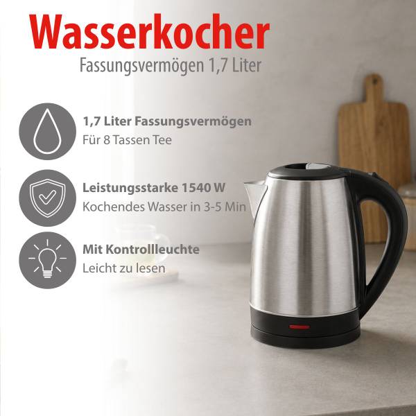 Wasserkocher MEALWA5960028 Silber - Metall - 15 x 20 x 20 cm
