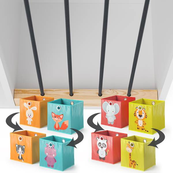 Kinderregal Marvin 37031 Weiß - Holzwerkstoff - 72 x 143 x 30 cm