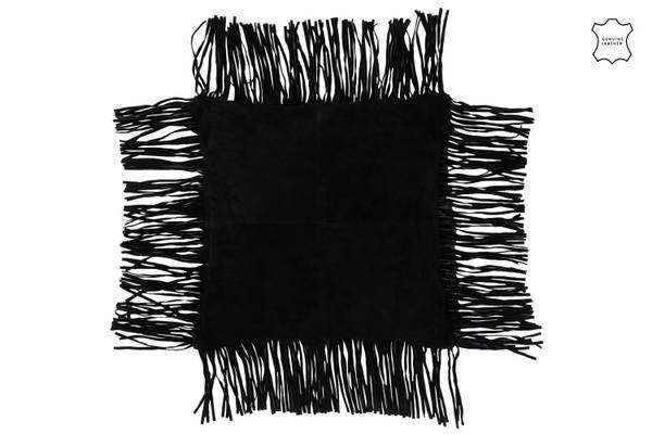Kissen BLK LOMBOK Schwarz - Cord - Satin - 45 x 8 x 45 cm