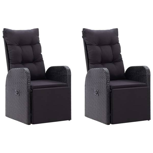 Gartenmöbel-Set 3005709 (5-teilig) Schwarz