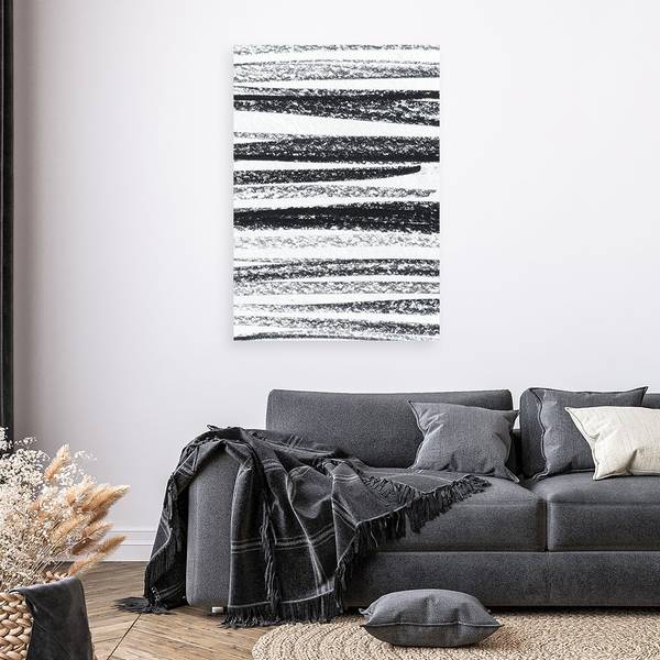 Wandbild Linien 40 x 60 cm