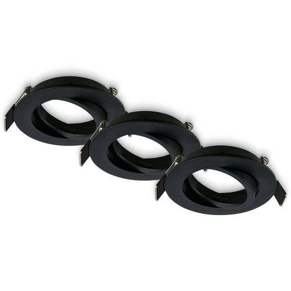 Einbauleuchten BIWA 7628035 Schwarz