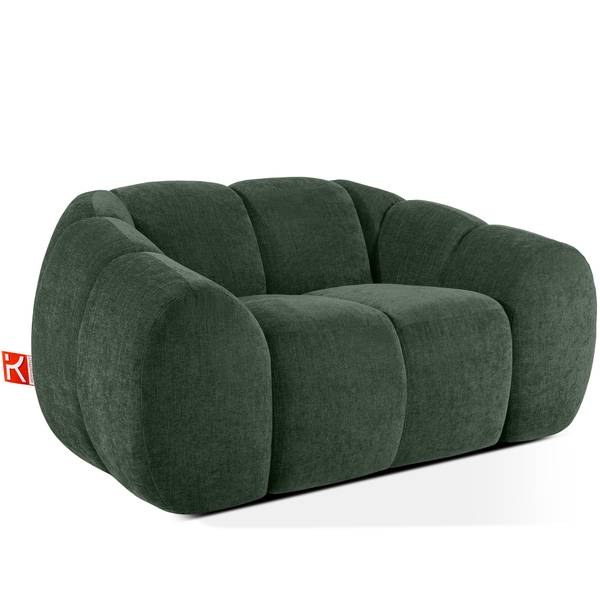 Fauteuil FLAVA donkergroen