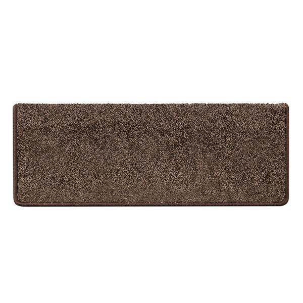 Hochflor Stufenmatte Bali Braun - Polypropylen - 24 x 1 x 65 cm
