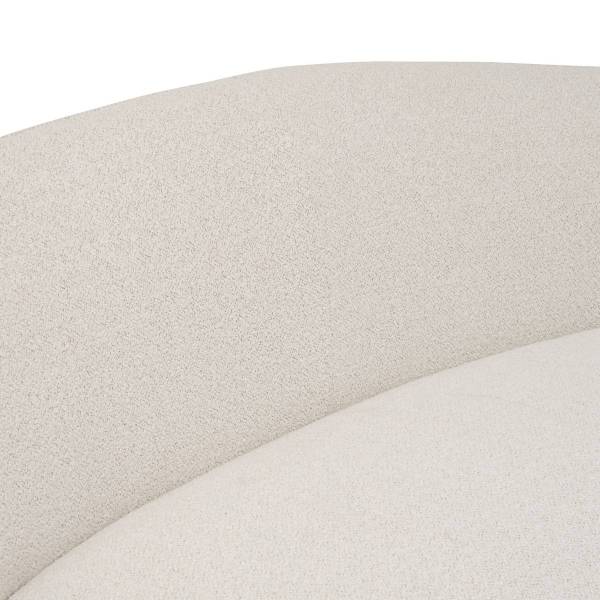 festes Sofa NESKY Weiß - Holzwerkstoff - 99 x 72 x 192 cm