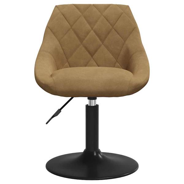 Esszimmerstuhl 3014382-2 (6er Set) Braun - 44 x 78 cm - Metall - Textil