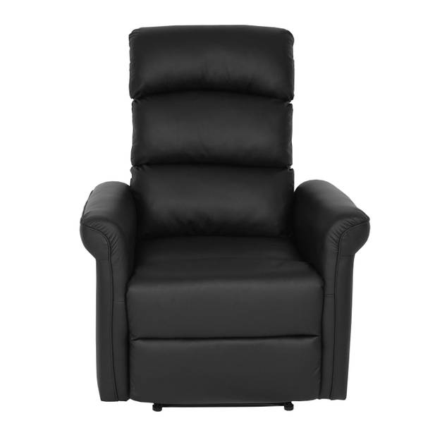 Fernsehsessel J96 verstellbar Schwarz