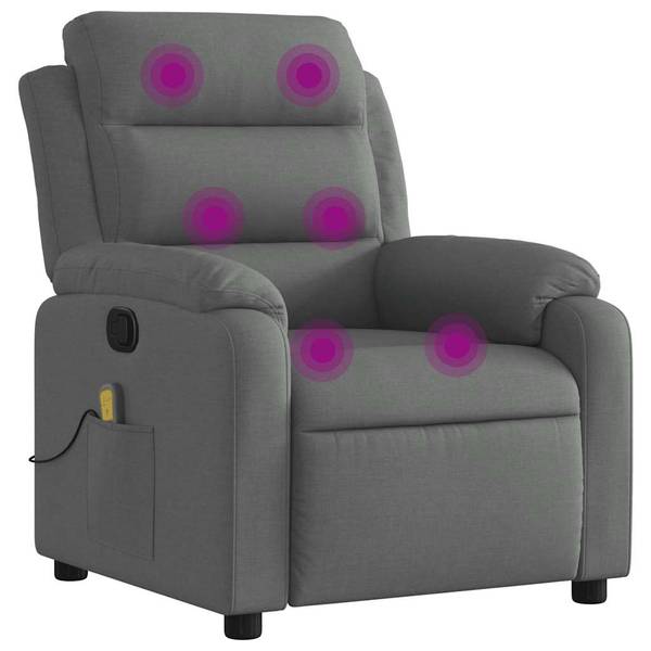 Massagestoel 3032280-4 donkergrijs - grijs
