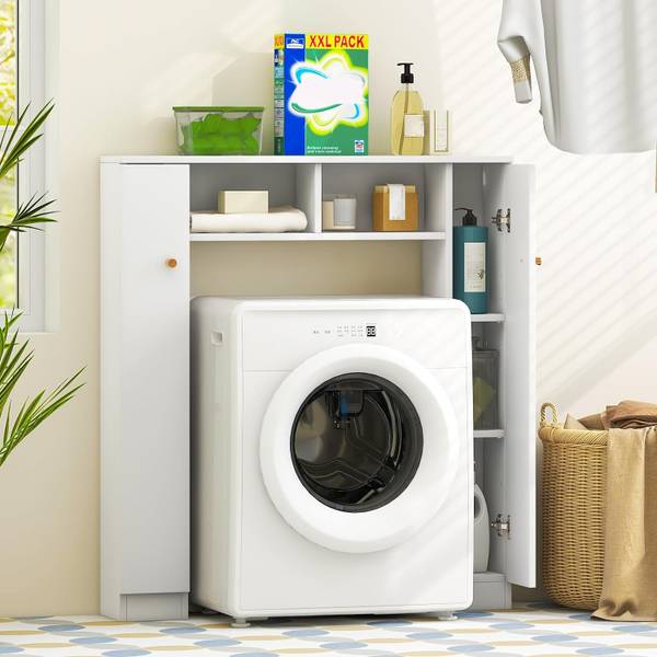 Toilettenschrank NM9004 Weiß