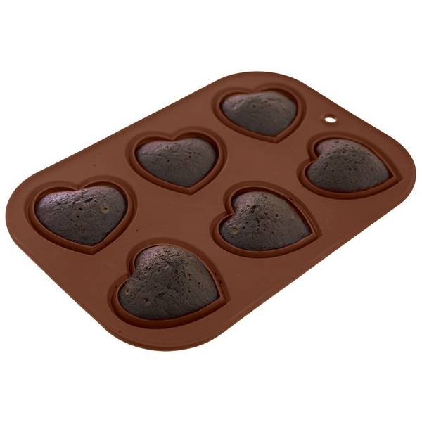 Muffinform 151742 Braun - Silikon - 21 x 3 x 30 cm