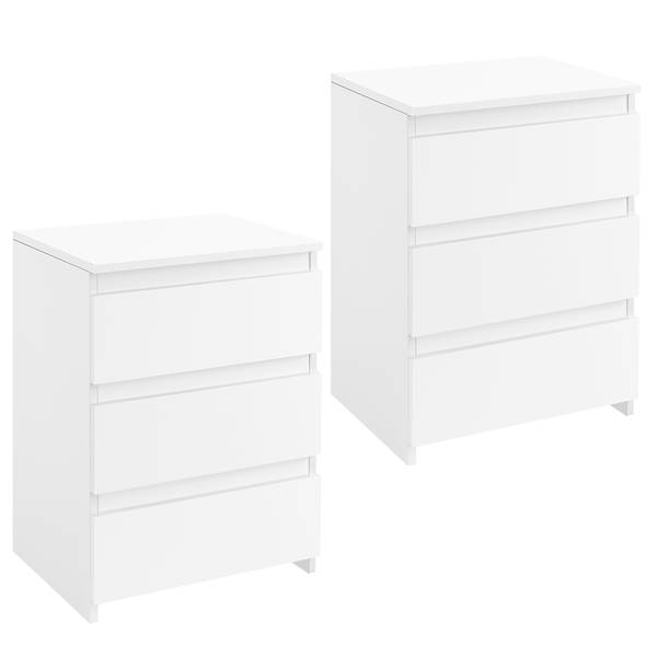 Nachttisch ARI51 2er Set Weiß