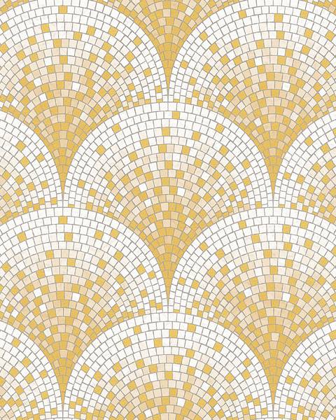 Vliestapete BA220042-DI Gold - Kunststoff - 53 x 1 x 1005 cm