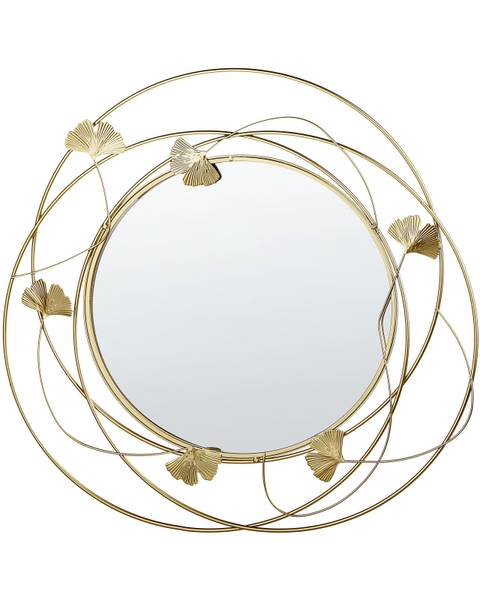 Dekospiegel ANGLET Gold - Metall - 46 x 49 x 4 cm