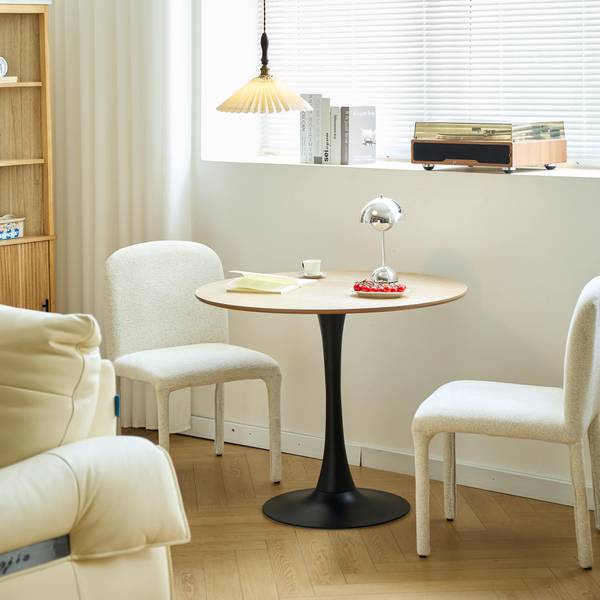 Esstisch SALLA Braun - Massivholz - 90 x 75 x 90 cm