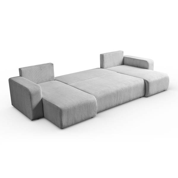 Ecksofa PRESTIGE U Hellgrau
