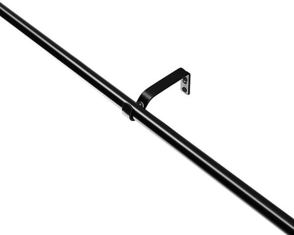 Gardinenstange 125-240 cm Schwarz